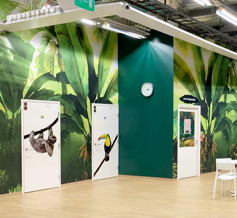 Osana Flamingon tilasuunnittelua